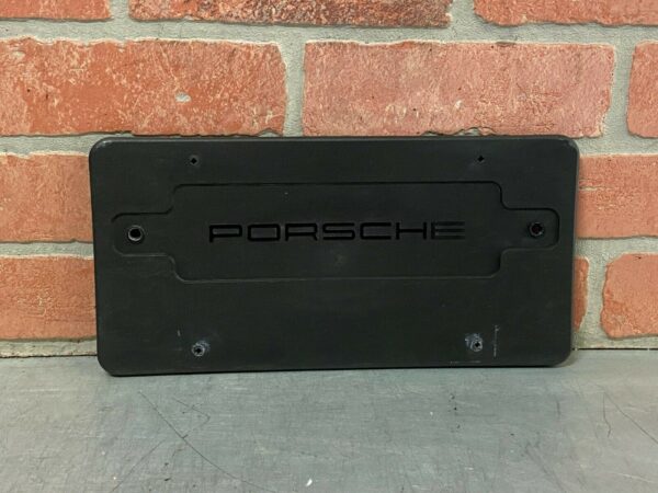 97-04 Porsche 911 Boxster License Plate Bracket 99670110700 60K OEM Used