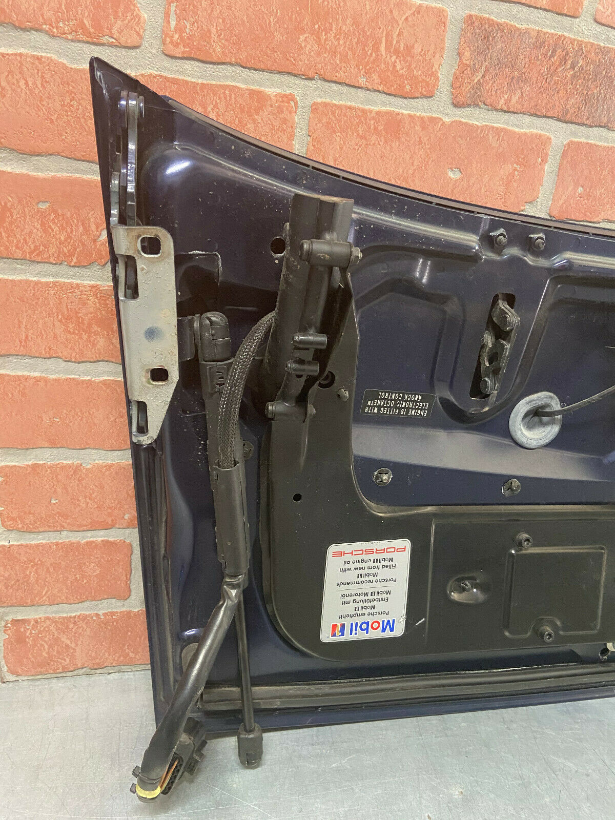 01 Porsche 911 996 Trunk Lid Deck Lid Engine Cover Blue 99651201101 - Image 10