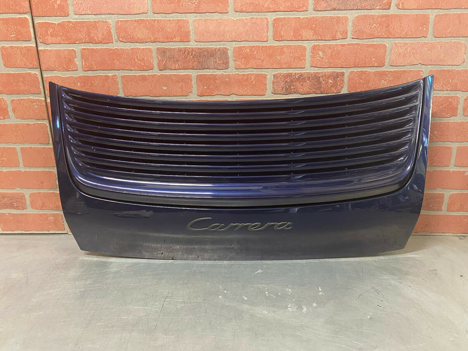 01 Porsche 911 996 Trunk Lid Deck Lid Engine Cover Blue 99651201101