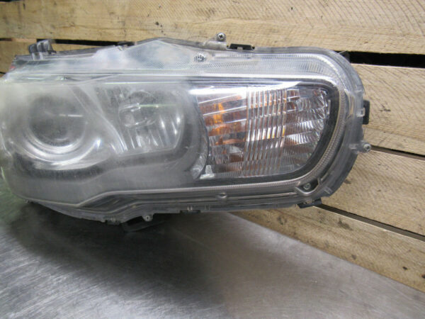 2010 MITSUBISHI EVOLUTION EVO X 10 OEM LH PASSENGER HEADLIGHT HID HEAD LIGHT SSS - Image 3