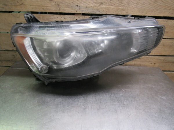 2010 MITSUBISHI EVOLUTION EVO X 10 OEM LH PASSENGER HEADLIGHT HID HEAD LIGHT SSS