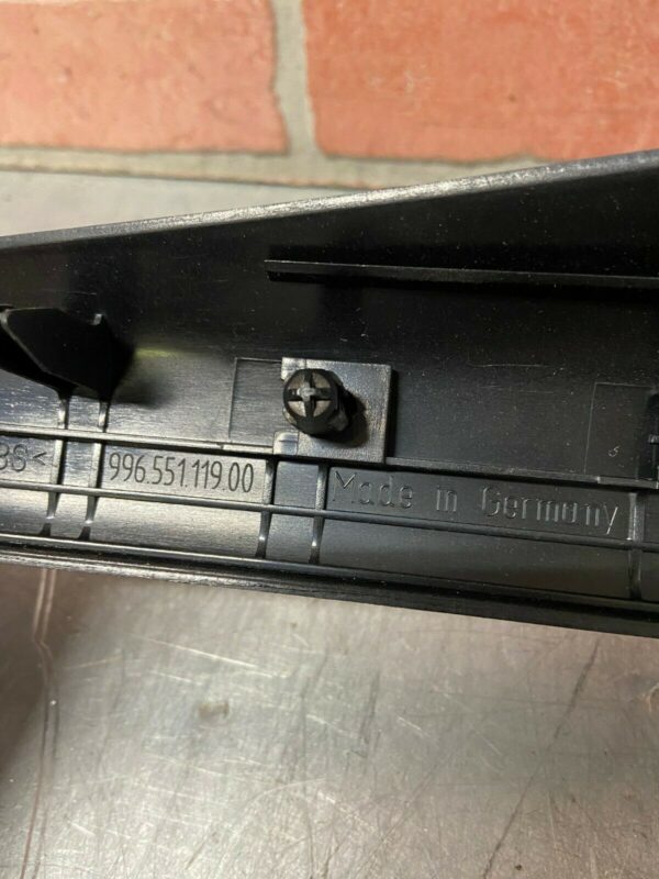 01 Carrera 911 Porsche 996 Cabrio L R Black DOOR SILL TRIMS 99655111900 - Image 13