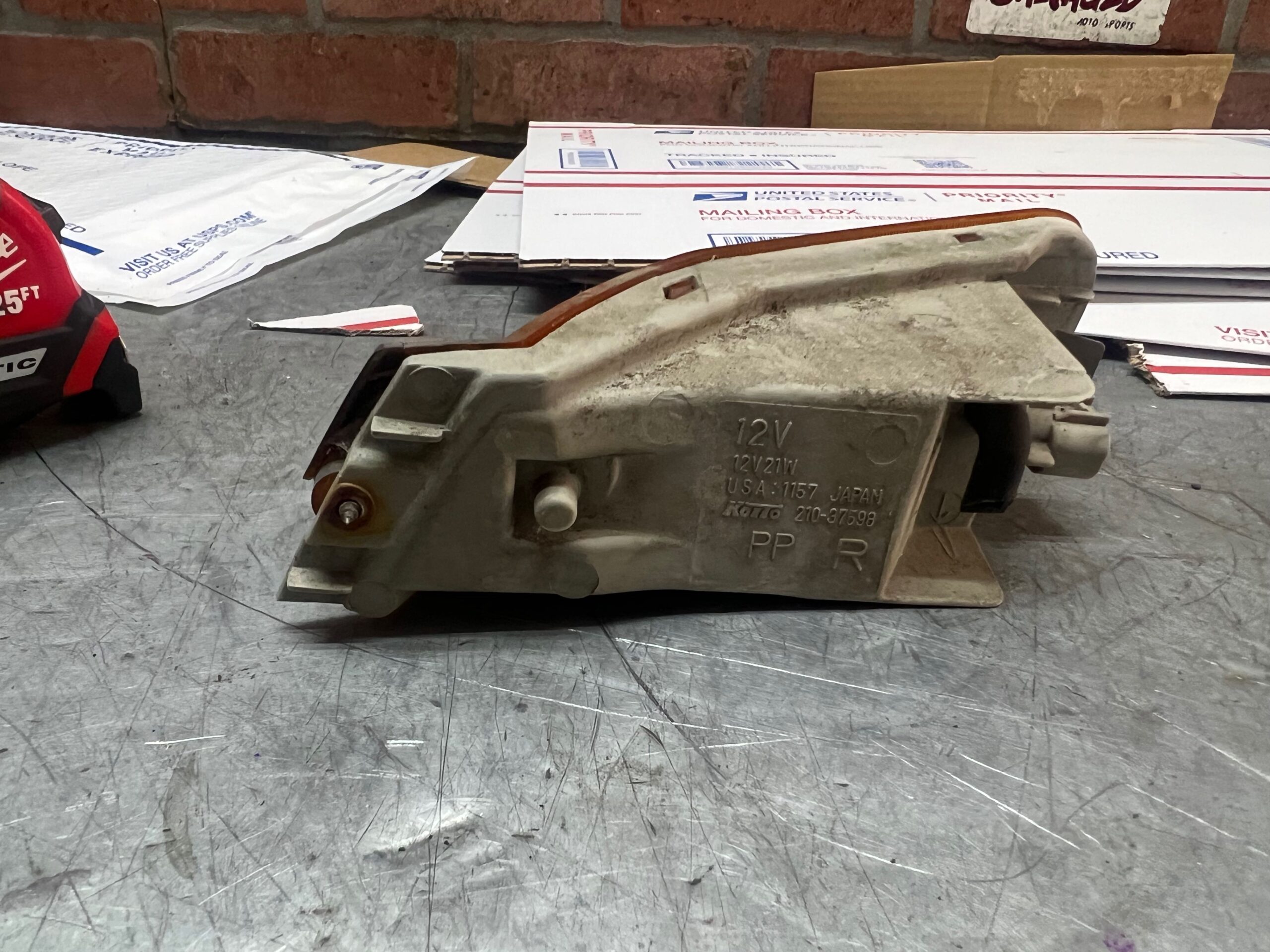 91 - 93 Mitsubishi 3000gt Vr4 Turbo Passenger RH Right Side Marker Turn Signal - Image 4