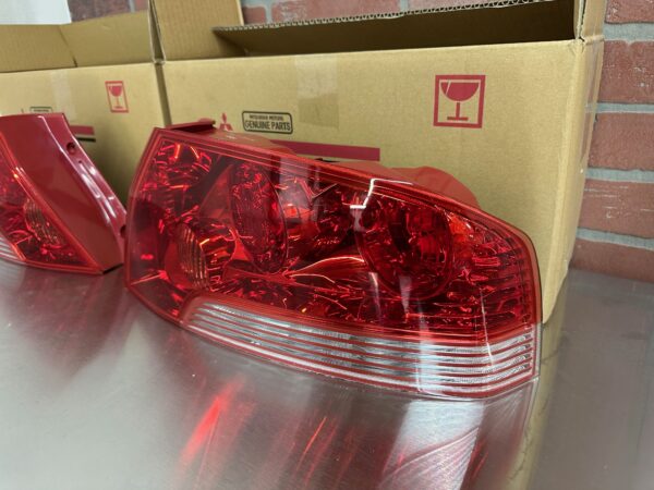 01-06 Lancer Evolution Evo 7 Ⅶ CT9A Genuine RED Tail Lights Lamps Evo 8 9 JDM - Image 4