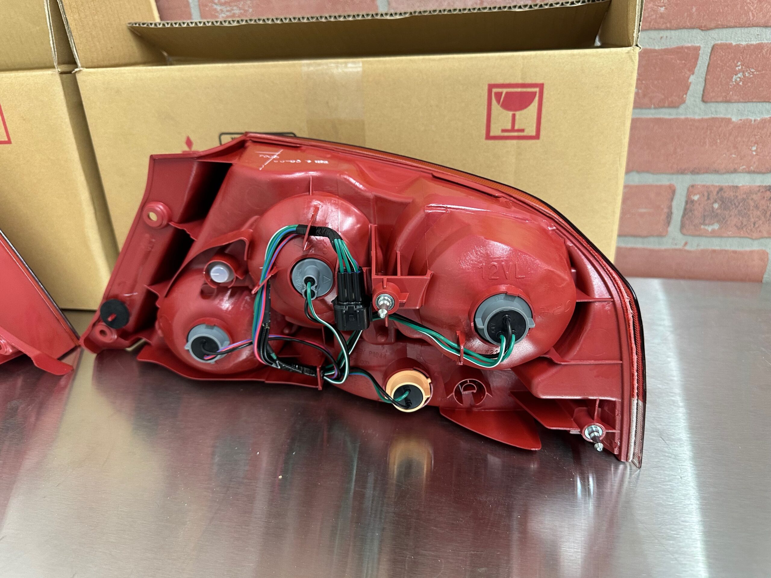 01-06 Lancer Evolution Evo 7 Ⅶ CT9A Genuine RED Tail Lights Lamps Evo 8 9 JDM - Image 8