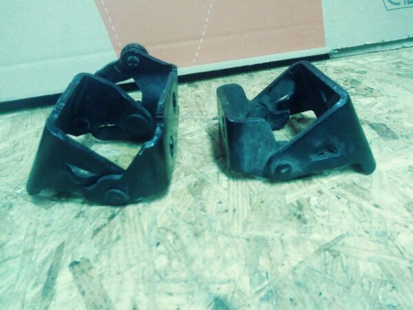 05 Corvette C6 RH Right Side Passenger Door Hinges Pair Upper and Lower - Image 5