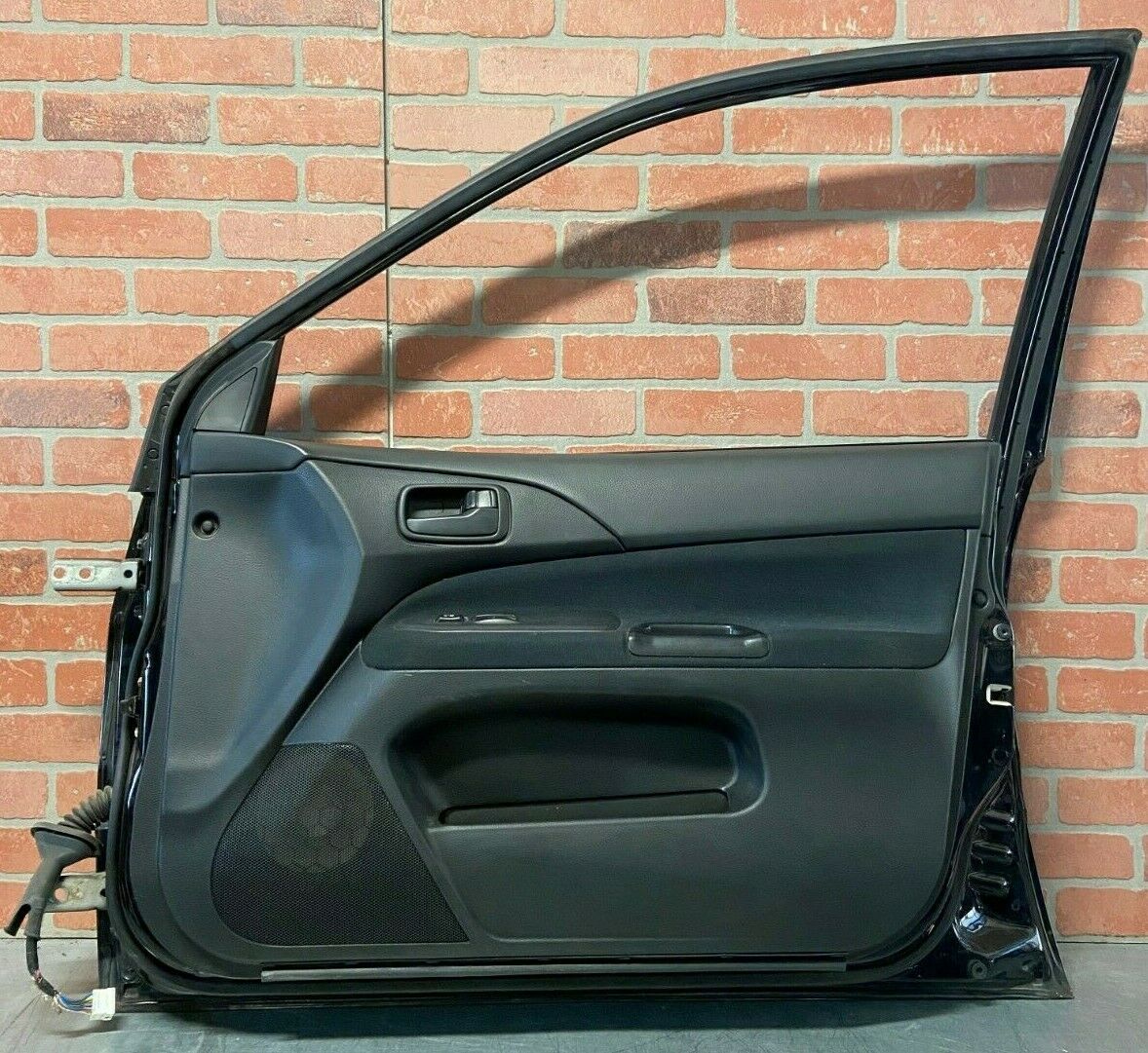 03-05 Mitsubishi Evolution 8 Door Shell Front Passenger right RH EVO8 Black - Image 10