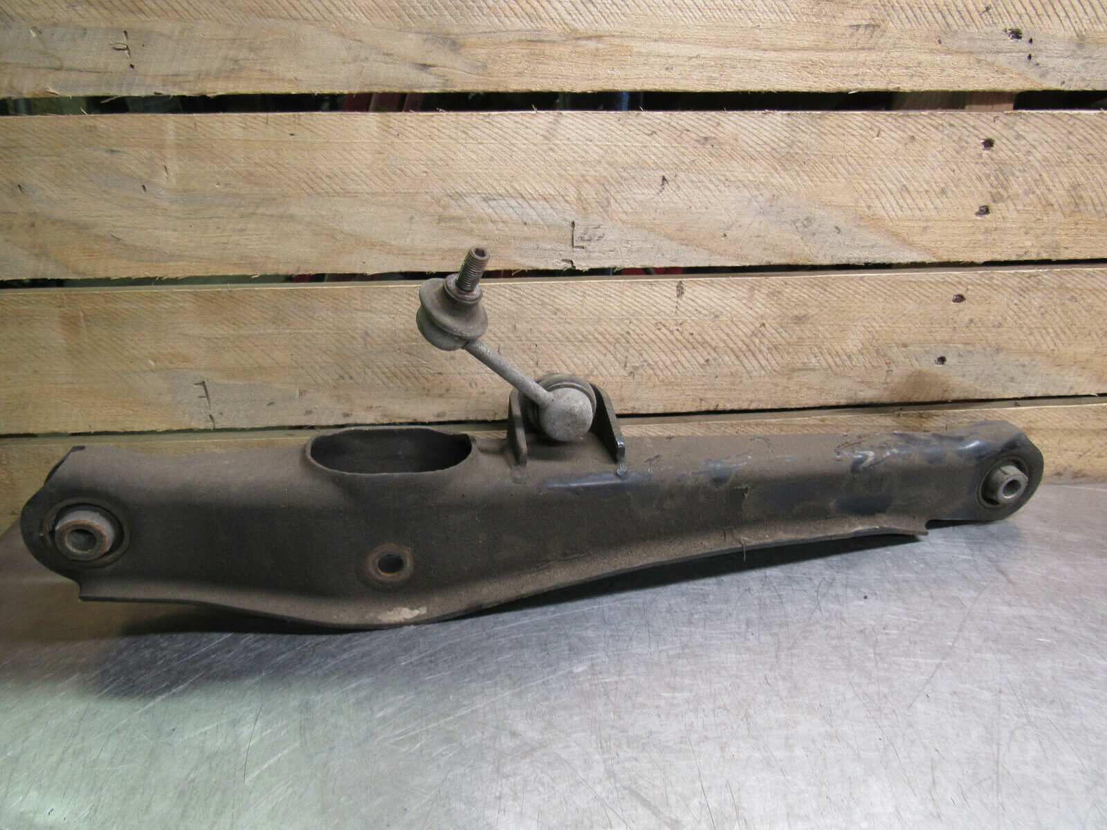 2010 MITSUBISHI RALLIART REAR LEFT DRIVER UPPER LOWER CONTROL ARM SET - Image 3