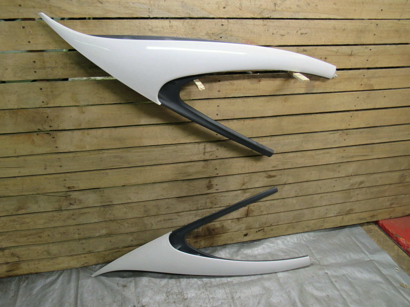 91-96 Dodge Stealth r/t twin turbo sail panels white