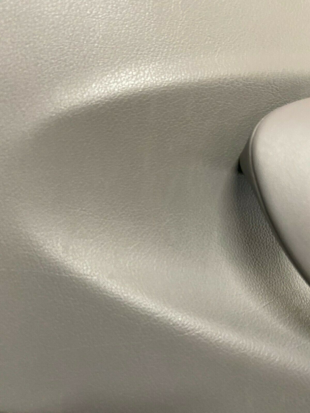 Porsche 996 Carrera 911 Passenger RH Side Door Panel Interior Trim Leather Grey - Image 3