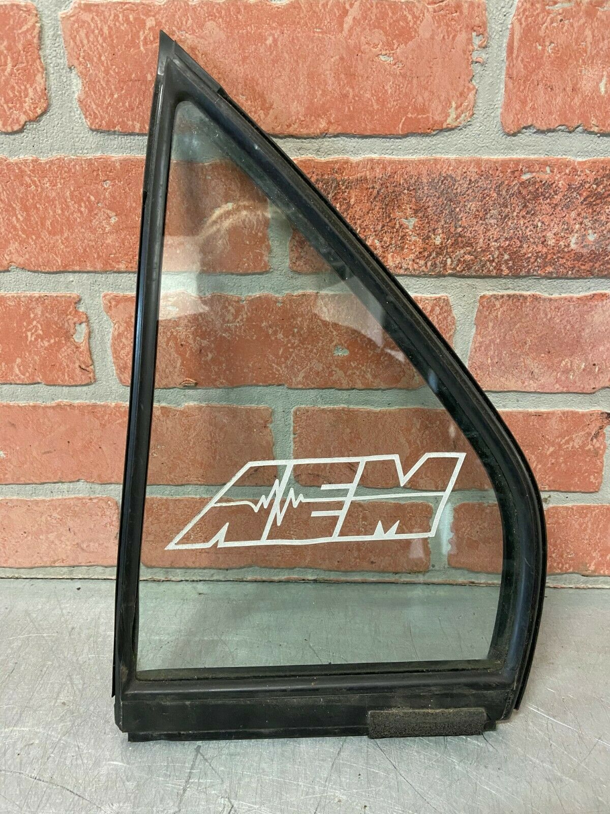 03-05 Mitsubishi Evolution 8 Window Glass Rear Left Driver EVO8 2003-2005