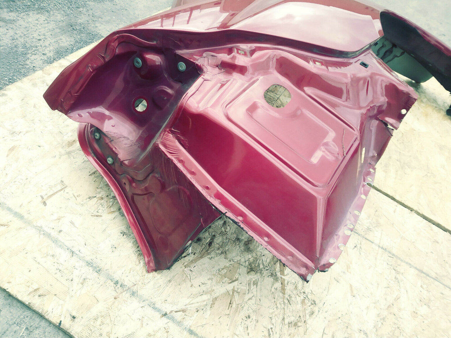 2014 Mitsubishi Lancer Evo X Rear PASSENGER RIGHT RH Quarter Panel Cut