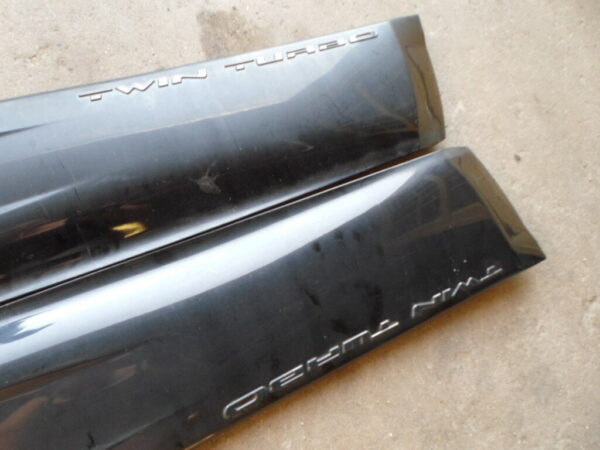 dodge stealth 1st gen r/t rt black door caps pair door caps twin turbo - Image 3