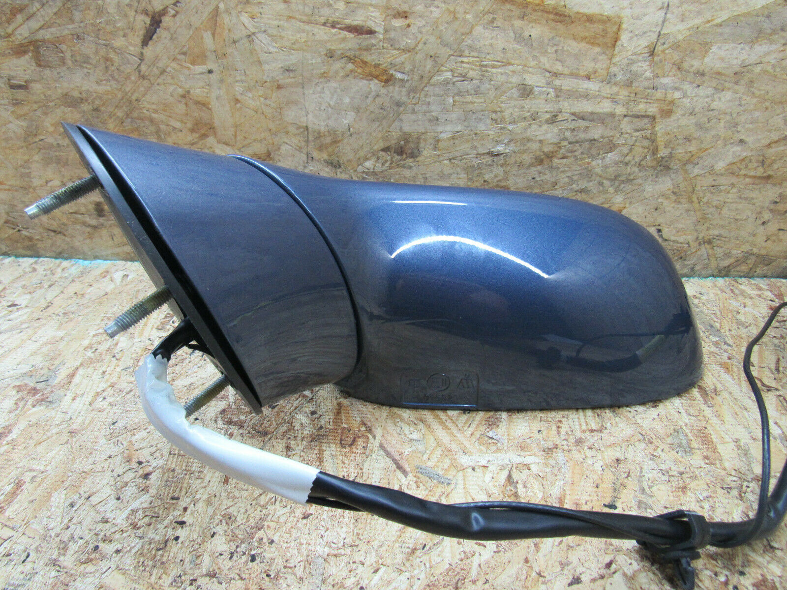 06-13 C6 LH Driver Door Rear View Mirror Power w/Light Sensitive sonic Blue - Image 11