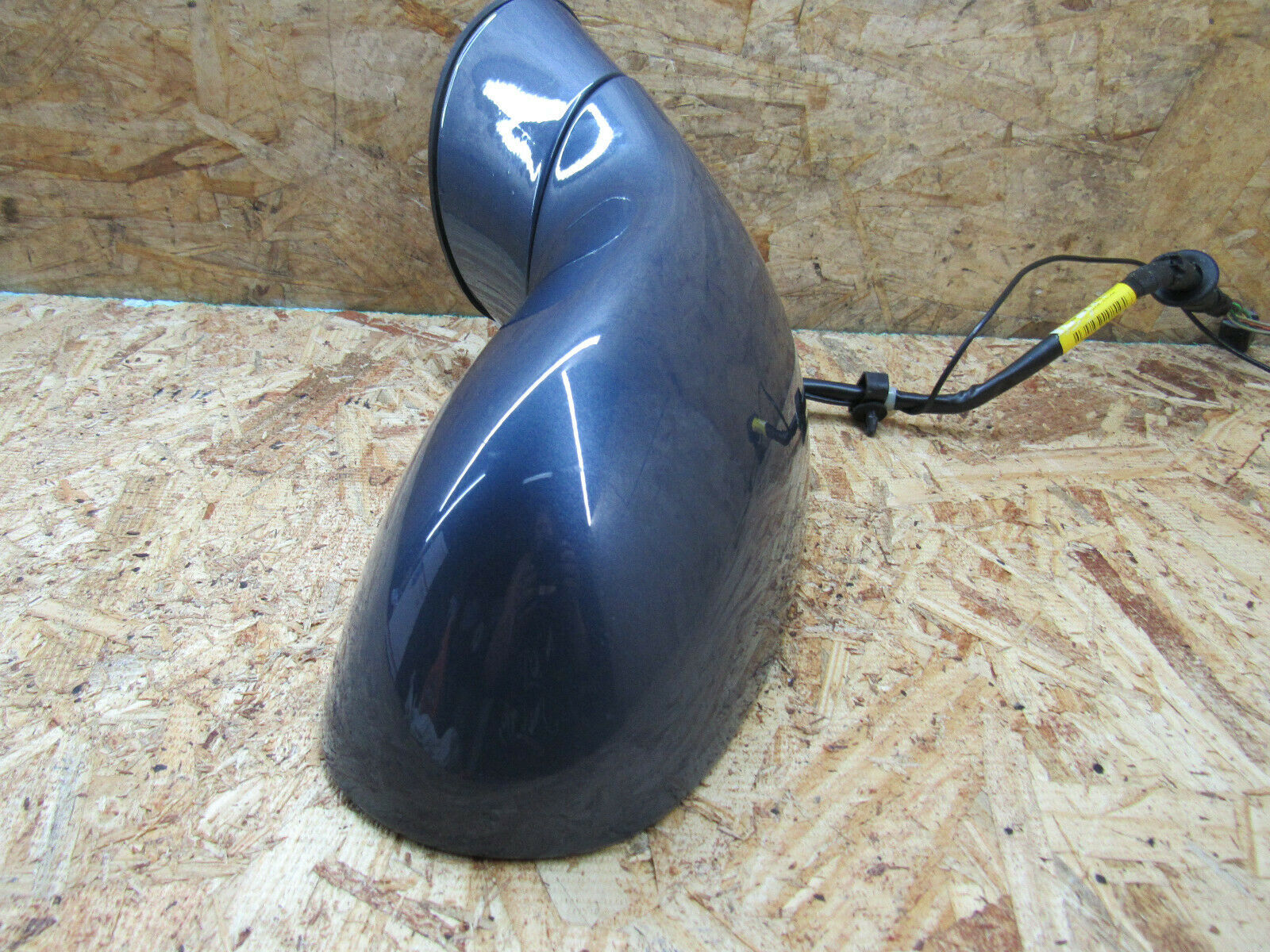 06-13 C6 LH Driver Door Rear View Mirror Power w/Light Sensitive sonic Blue - Image 10