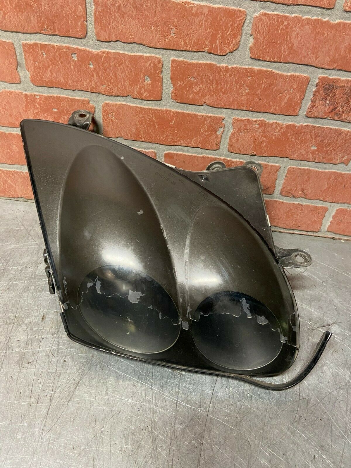 99 Mitsubishi 3000GT Headlights Pair Set W/ Halos - Image 5