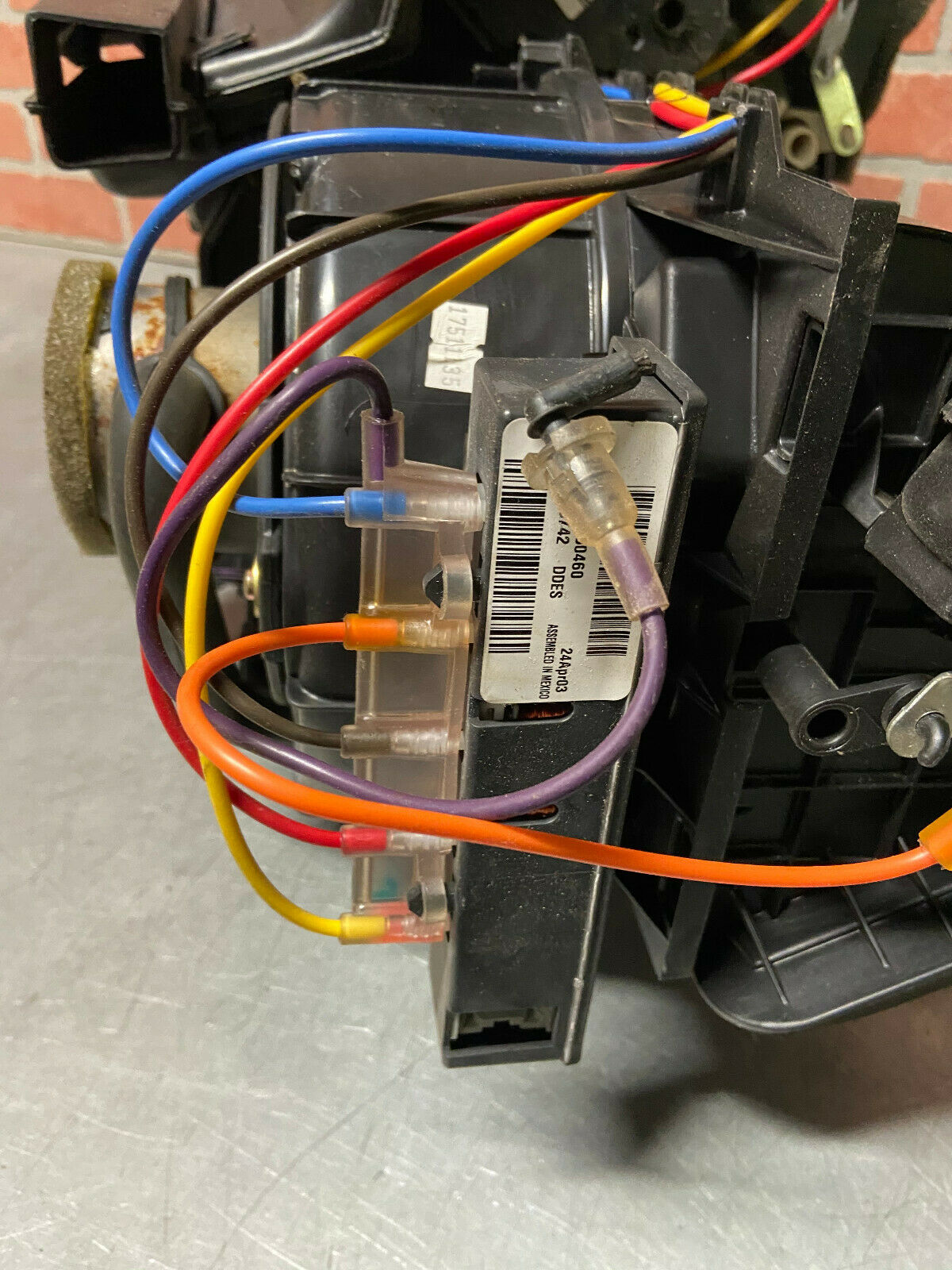C6 Corvette Under Dash HVAC Unit - 15238207 - Image 12