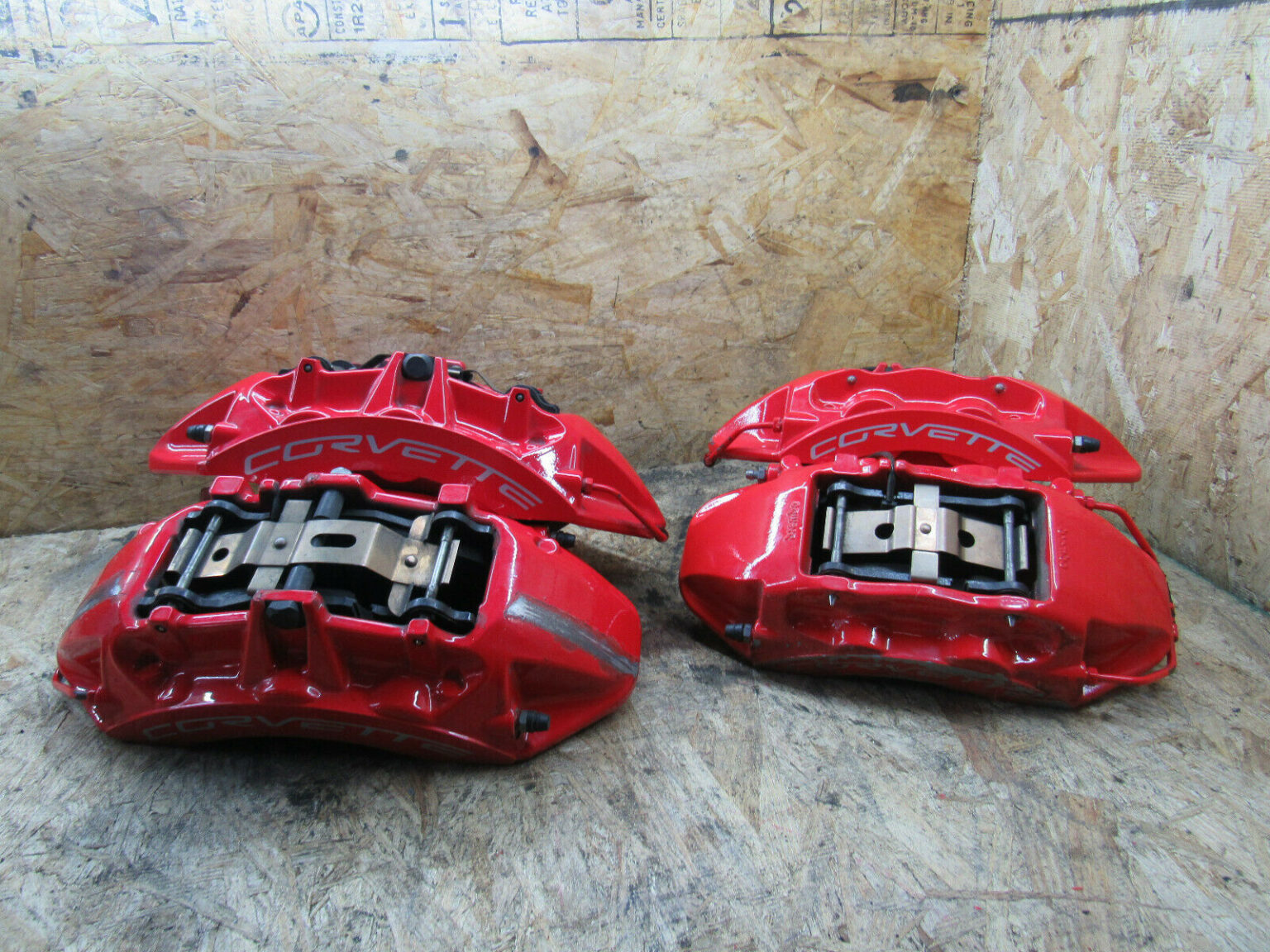 0513 C6 Corvette Z06 Brembo carbon ceramic brake kit z07 calipers