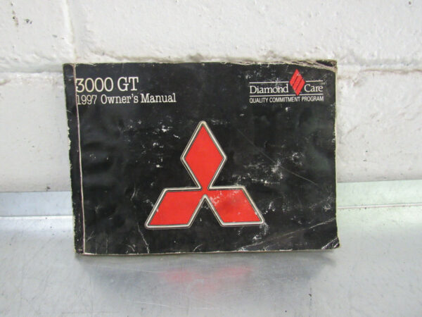 1997 MITSUBISHI 3000GT SL VR4 OWNER'S MANUAL WITH CASE OEM - Image 3