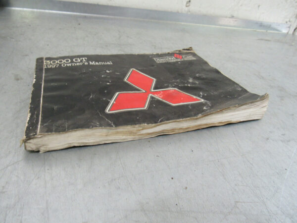 1997 MITSUBISHI 3000GT SL VR4 OWNER'S MANUAL WITH CASE OEM - Image 5